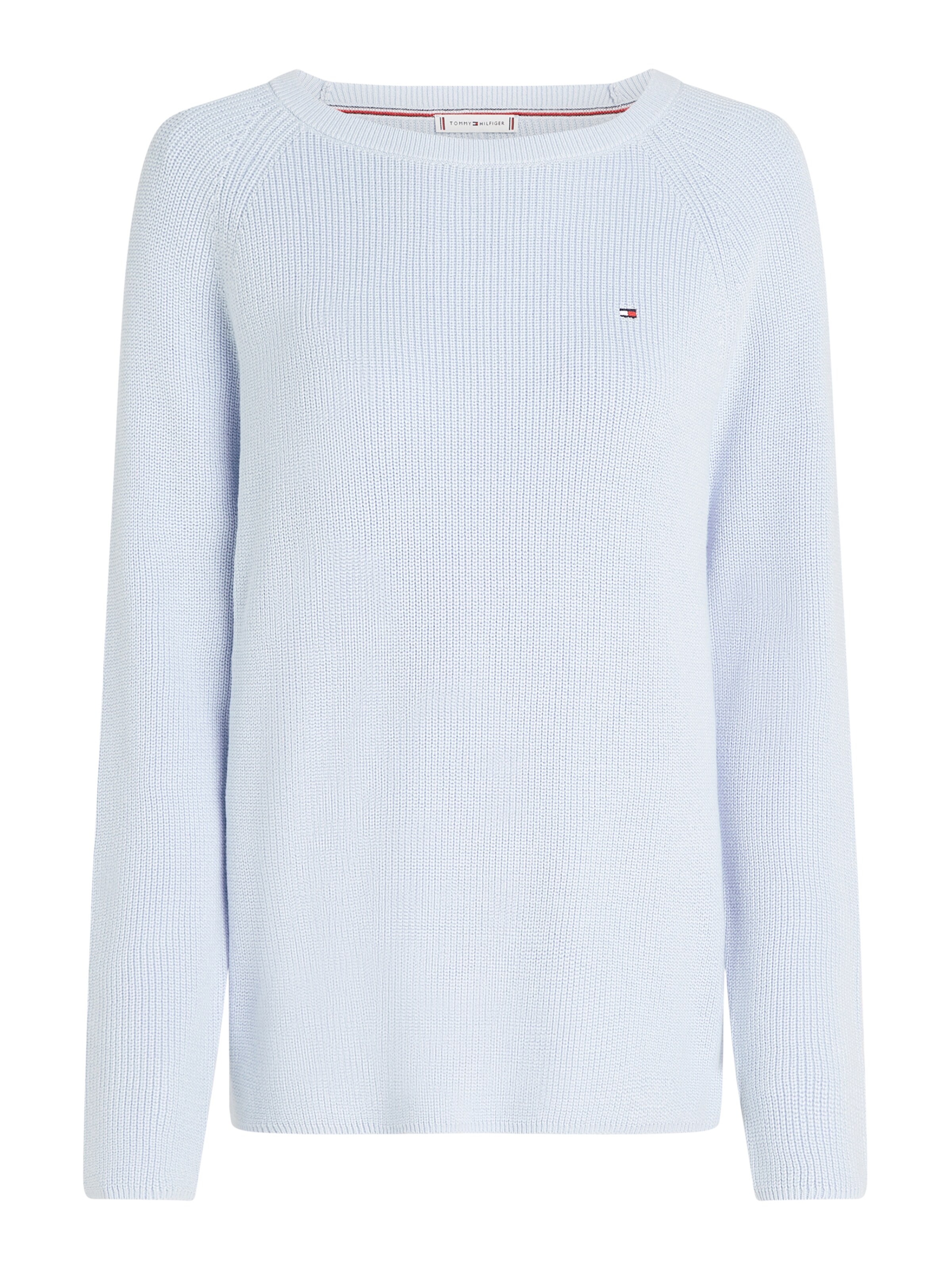 TOMMY HILFIGER Svetr – modrá: přední strana