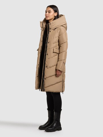 khujo Winter coat 'Sunne' in Brown