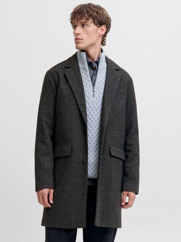 JACK & JONES Between-seasons coat in Grey: front