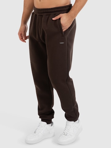 Smilodox Tapered Trousers ' Fiero ' in Brown