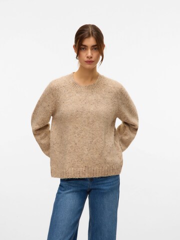 VERO MODA - Jersey 'VMIngrid' en beige: frente