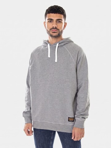 Sweat-shirt 'Mens Trial Hoodie Grey Marl Sweatshirt' Barbour en gris