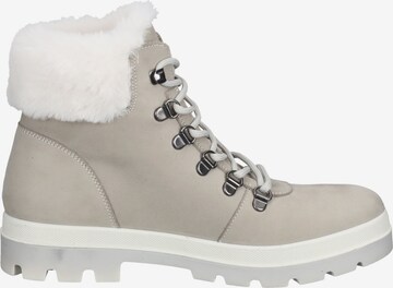 Bama Lace-Up Ankle Boots in Grey