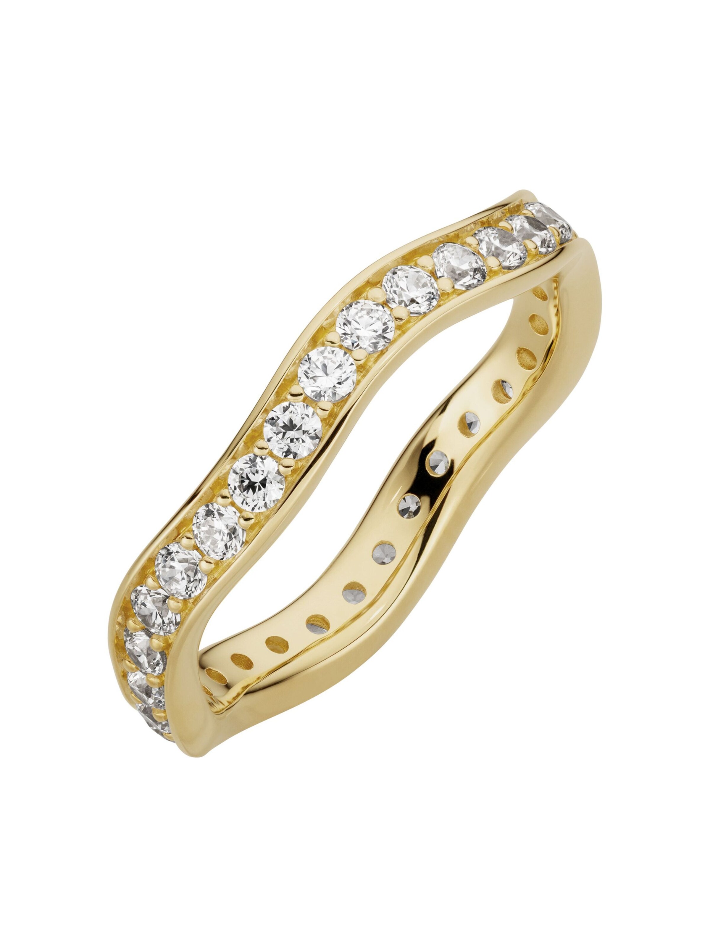 Bague Orolino en jaune : devant