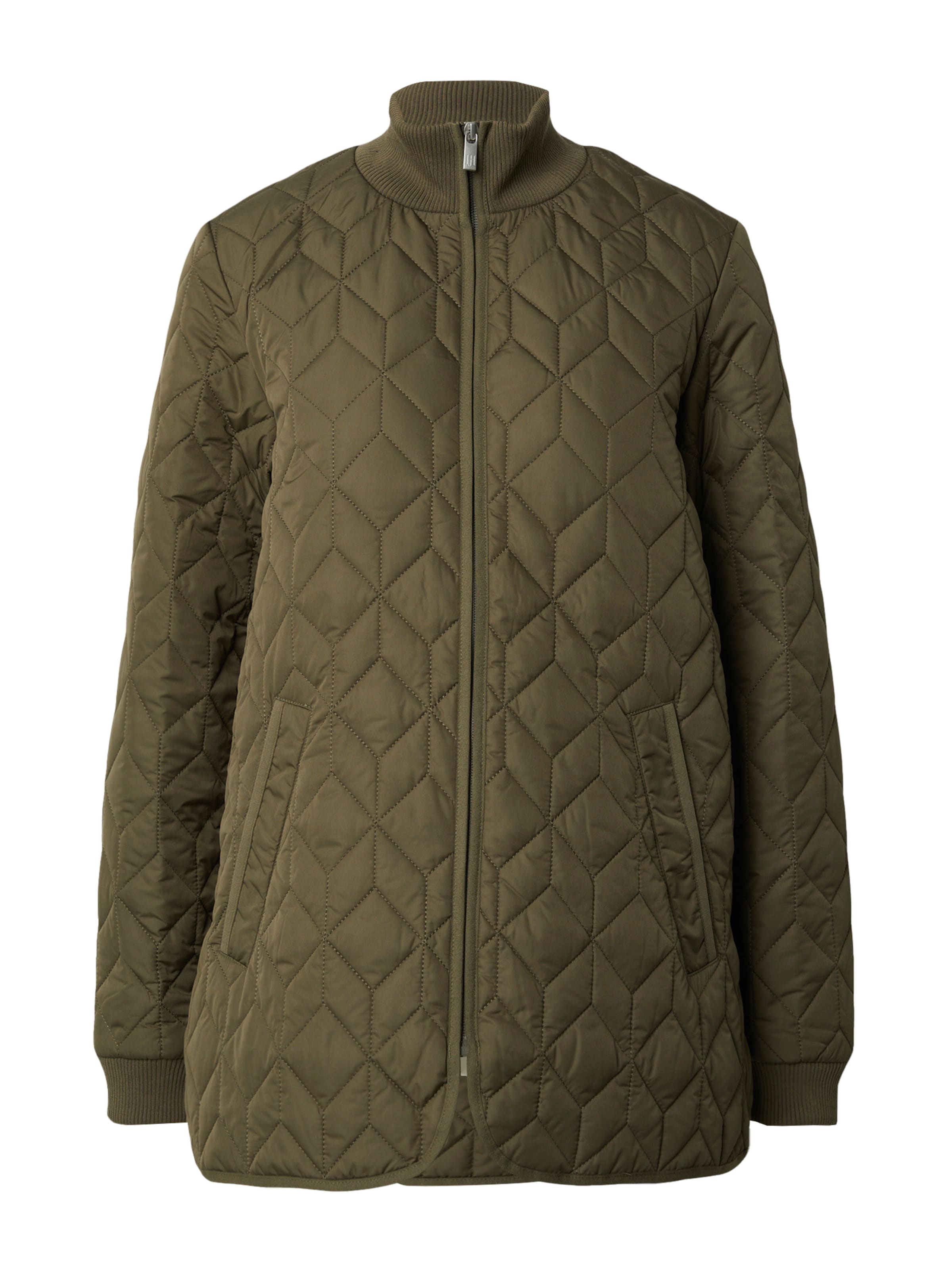 ILSE JACOBSEN Between-Season Jacket 'Art 40' in Green: front