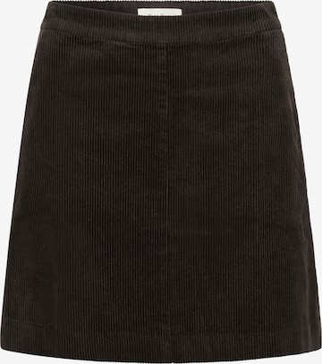 Jupe 'Lings' Part Two en marron : devant