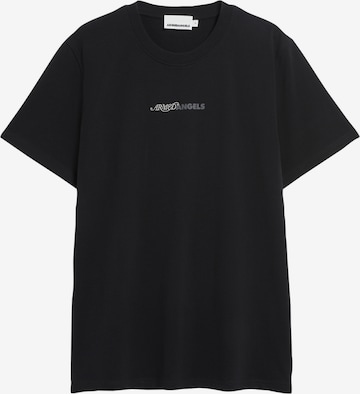 T-Shirt ARMEDANGELS en noir : devant