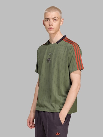 ADIDAS PERFORMANCE - Camiseta funcional en verde: frente