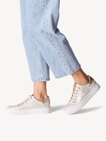 MARCO TOZZI Sneakers laag in Beige
