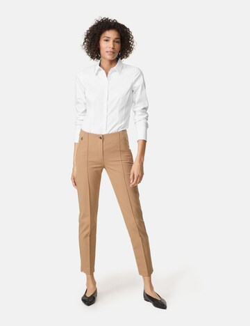 GERRY WEBER Slim fit Pants 'SAN꞉YA' in Beige