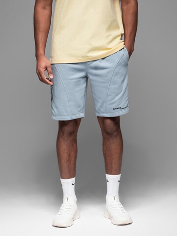 Ombre Regular Trousers in Blue