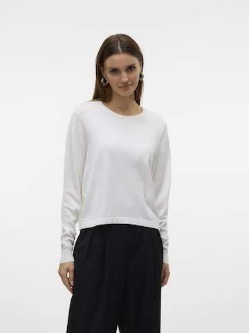 VERO MODA Sweater 'VMSije' in White: front