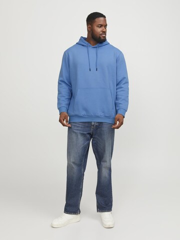 Jack & Jones Plus Μπλούζα φούτερ 'Bradley' σε μπλε