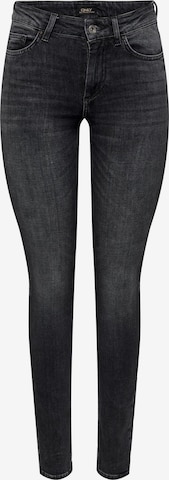 ONLY Skinny Jeans 'Blush' in Zwart: voorkant