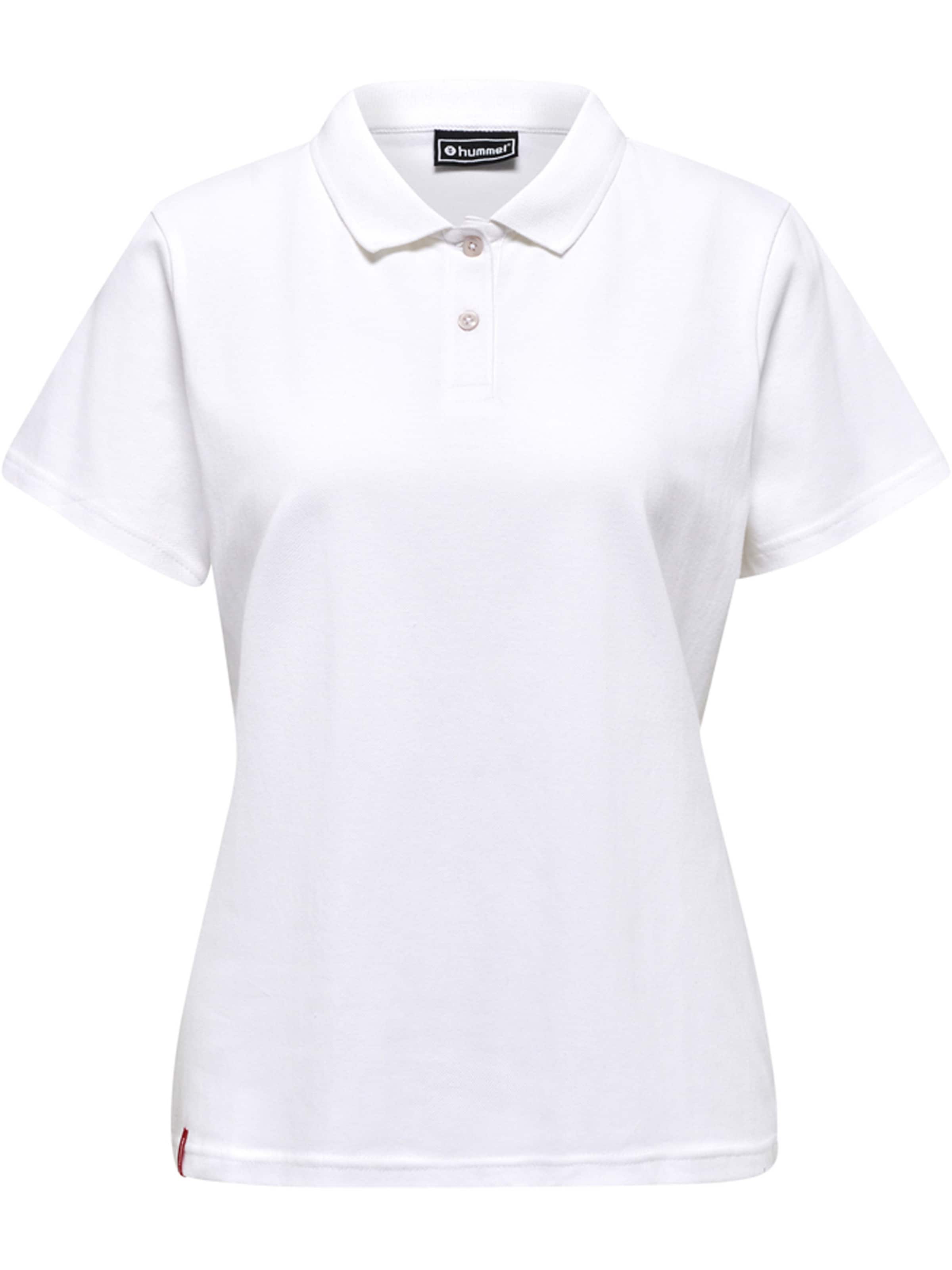 Hummel Funktionsbluse i hvid: forside