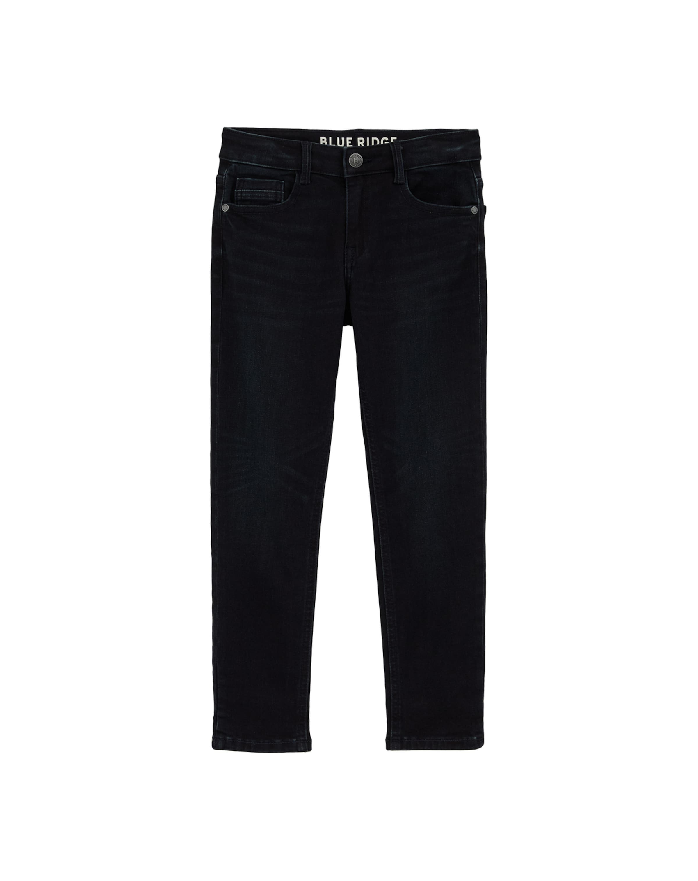 melns WE Fashion Standarta Džinsi: no priekšpuses