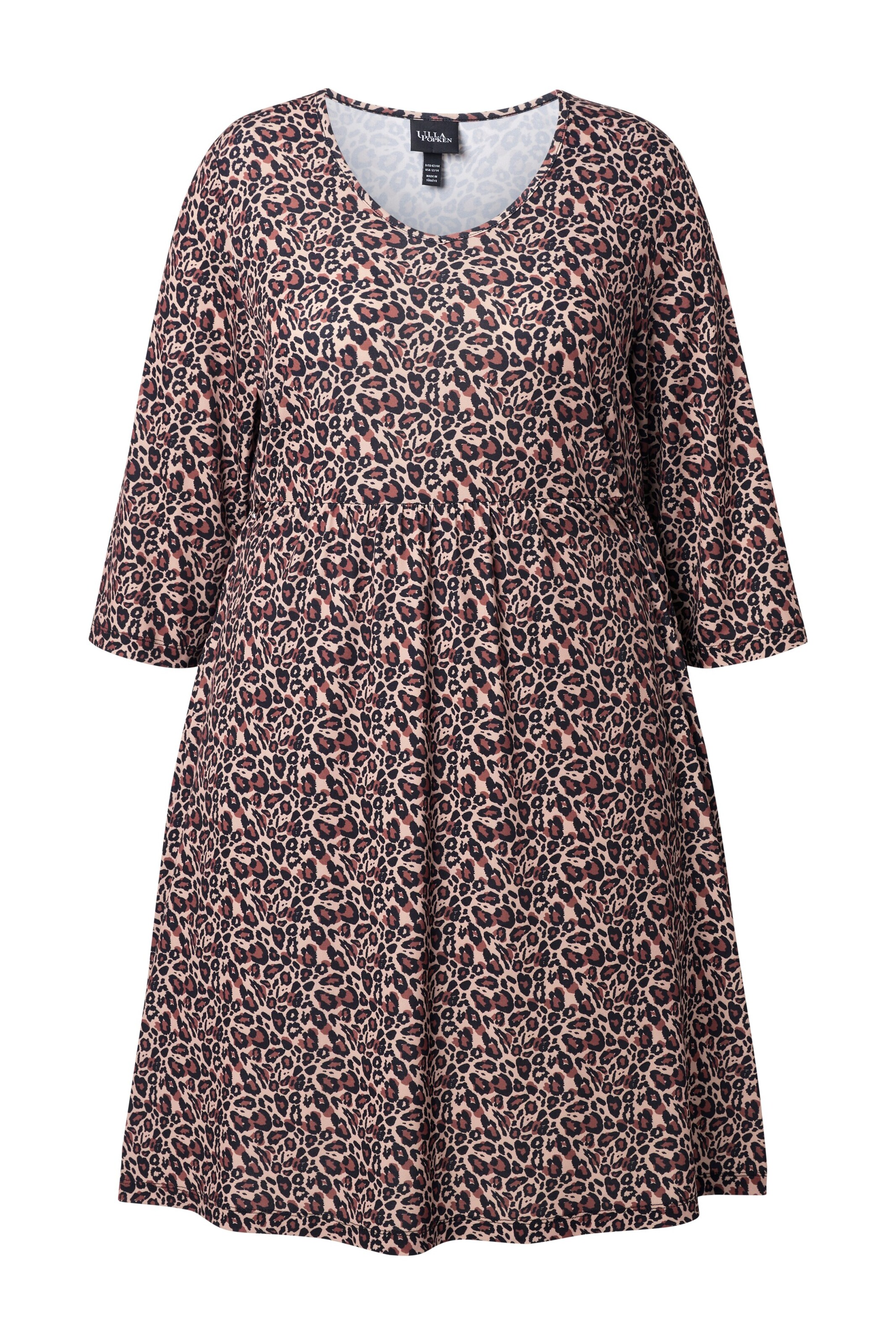 Ulla Popken Kleid in Mischfarben: Vorderseite