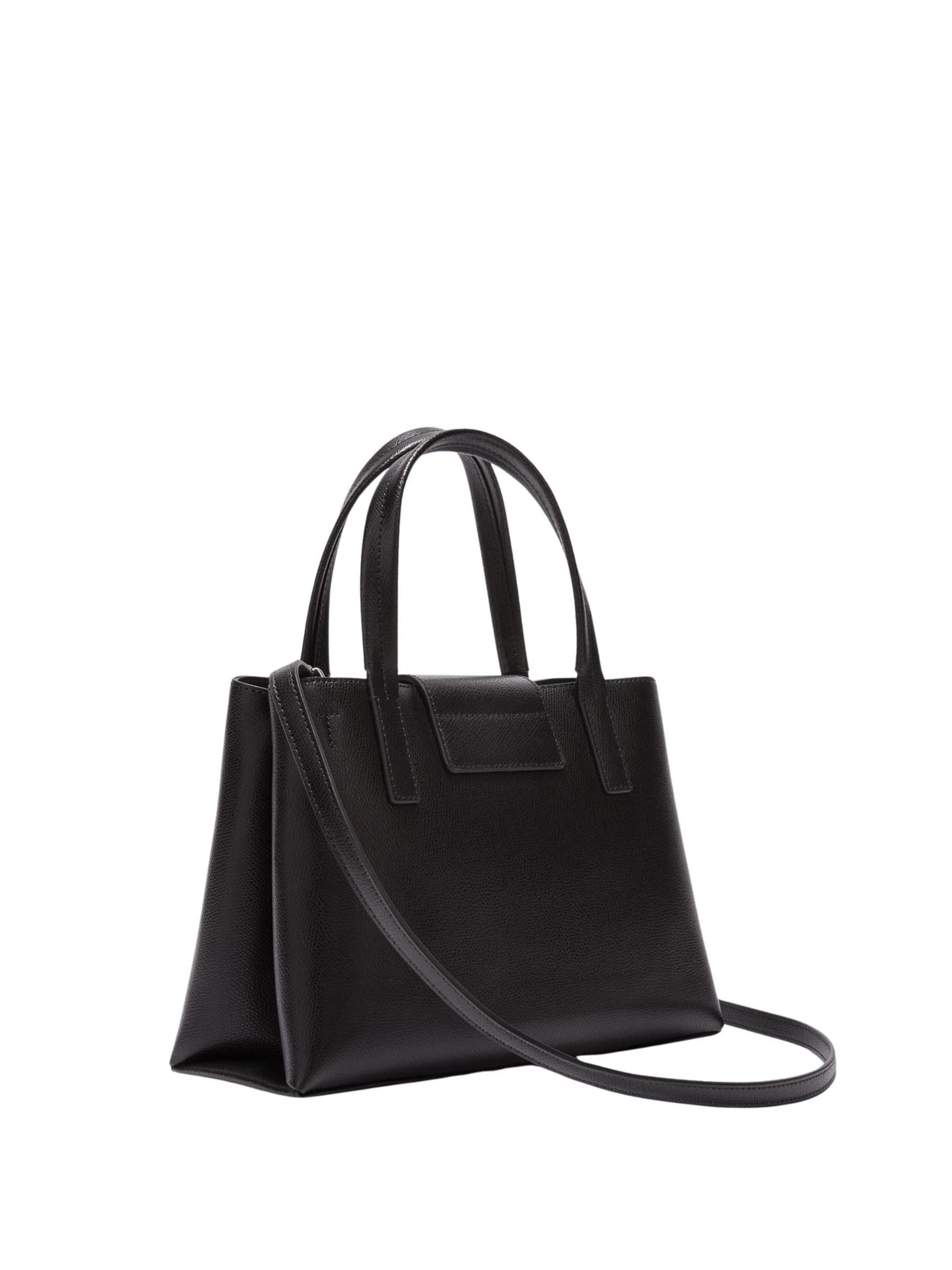 FURLA Shopper 'Furla Cabas M 1927 Cuir Noir' in Zwart