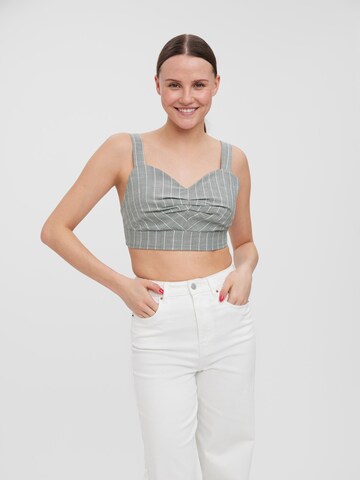 VERO MODA Top 'Serena' - zöld: elől