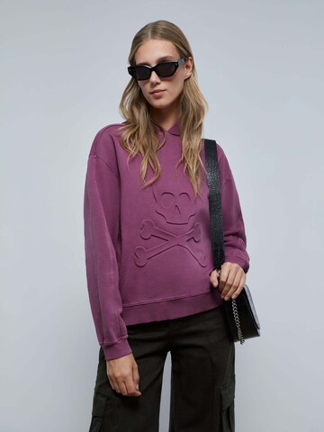 Sweat-shirt Scalpers en violet