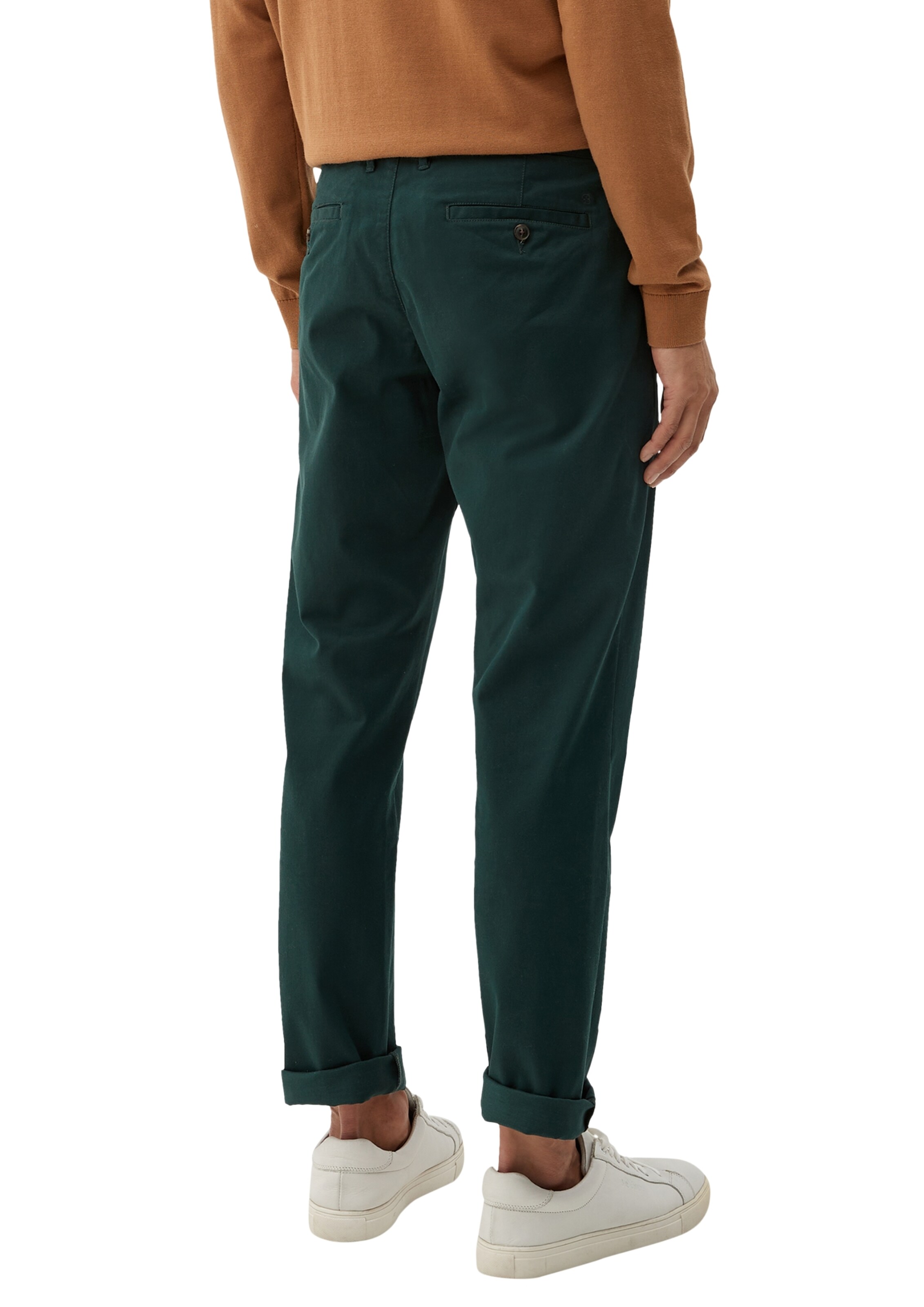 s.Oliver Regular Chino in Groen