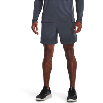 UNDER ARMOUR Regular Workout Pants 'Armour Peak' in Grey: front