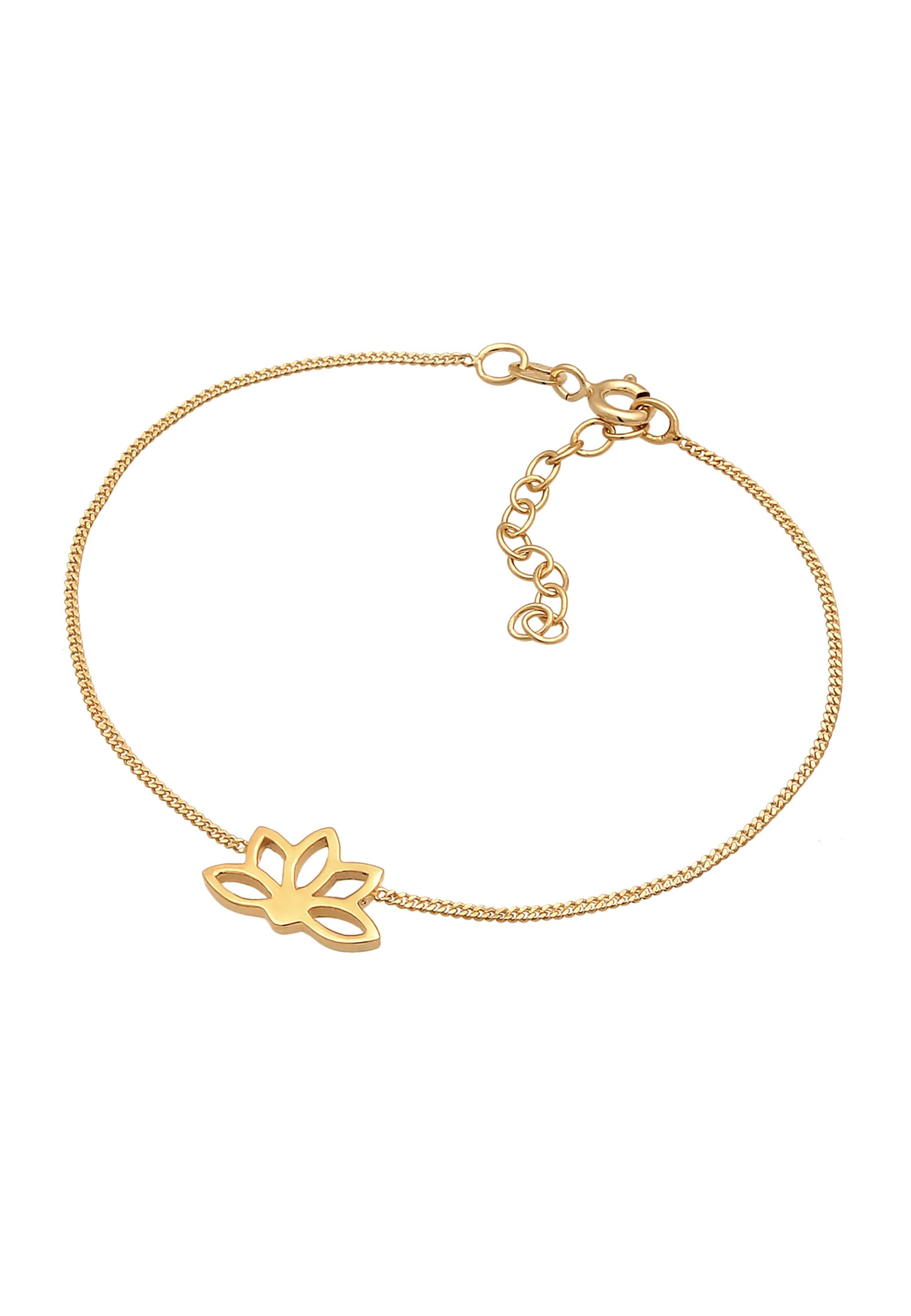 Bracelet 'Lotusblume' ELLI en or