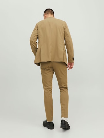 JACK & JONES Slim fit Kavaj 'FRANCO' i beige