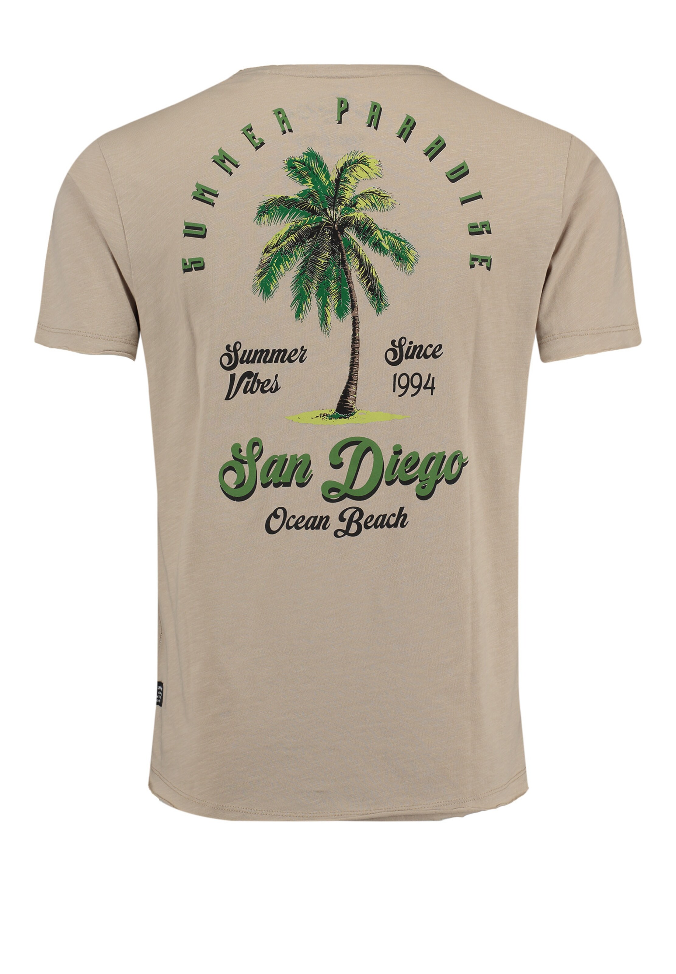 Key Largo Shirt 'San Diego' in Beige