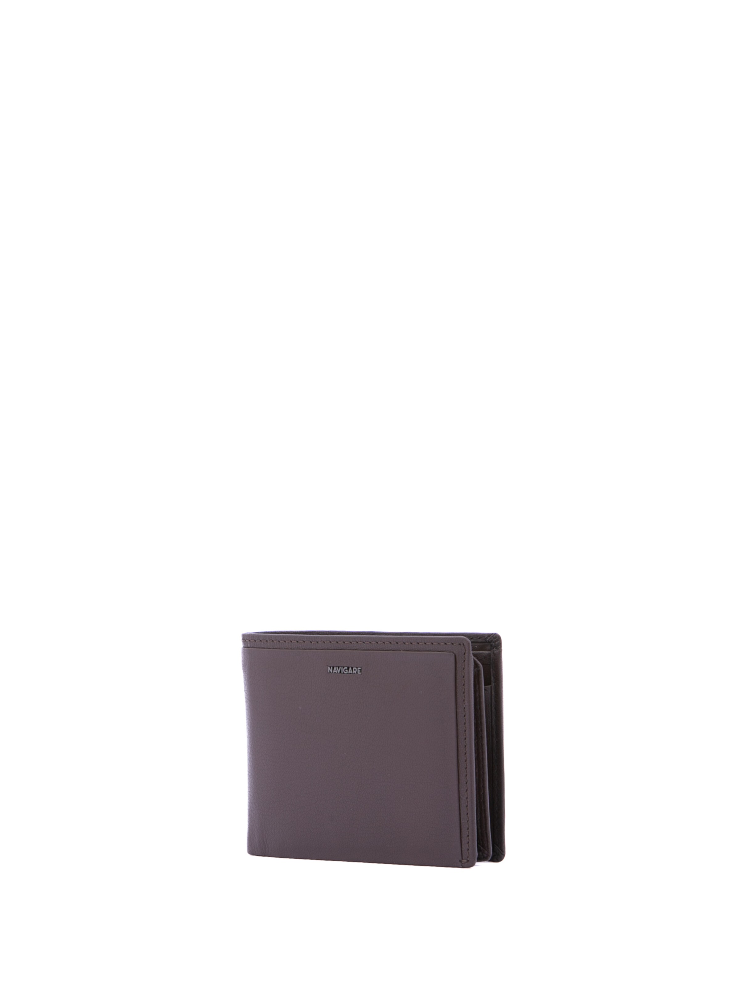 Navigare Wallet in Brown: front