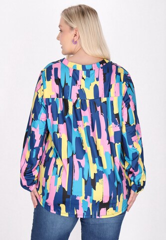 MYMO Bluse in Blau