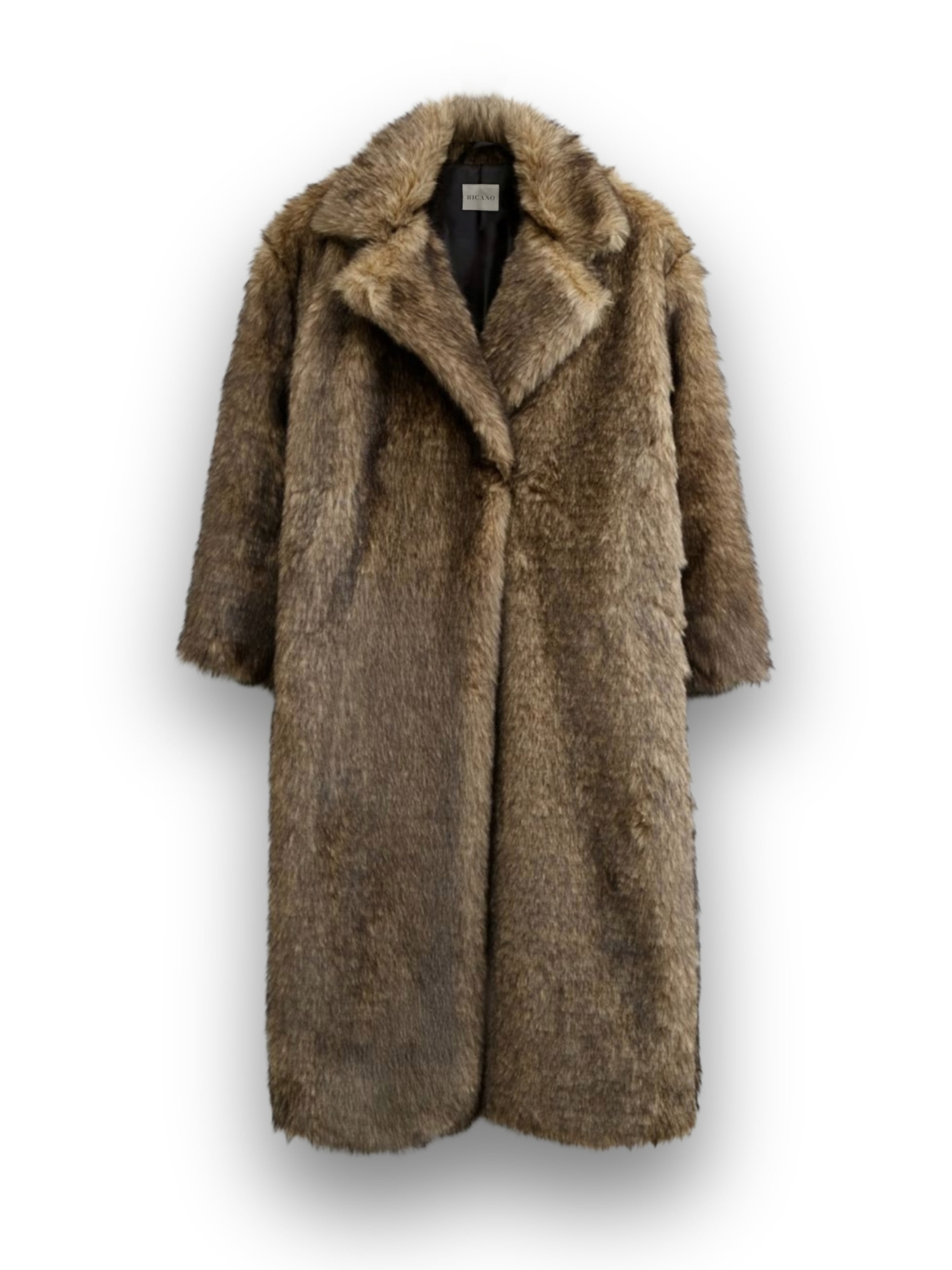 RICANO - Abrigo de invierno ' Agata ' en marrón: frente