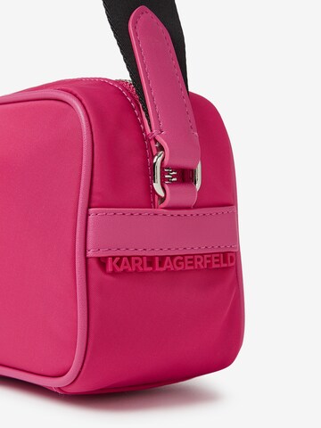 Karl Lagerfeld - Bolso de hombro en rosa