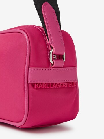 Karl Lagerfeld Torba za čez ramo | roza barva
