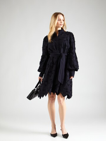 BRUUNS BAZAAR Sukienka koszulowa 'Chanella' w kolorze czarny
