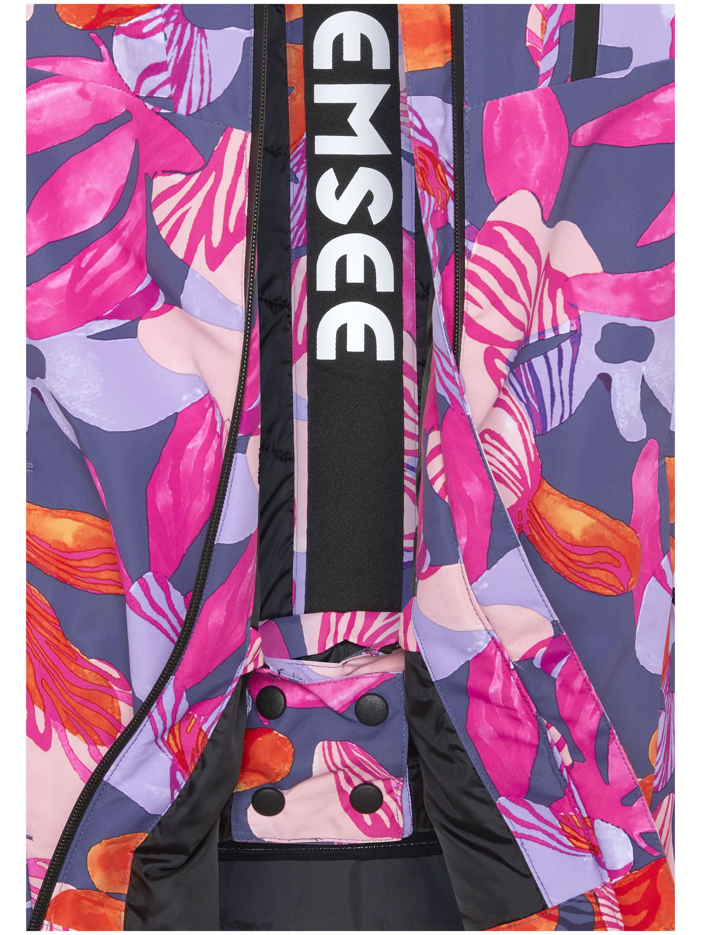 CHIEMSEE Athletic Jacket ' mit Allover-Print ' in Purple