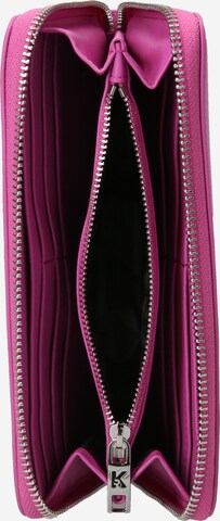 Portamonete 'Ikonik 2.0' di Karl Lagerfeld in rosa