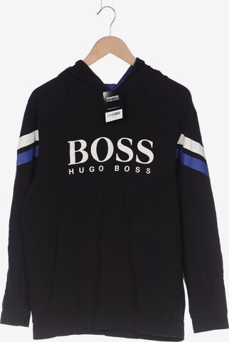BOSS Sweatshirt & Zip-Up Hoodie in XL in Black: front