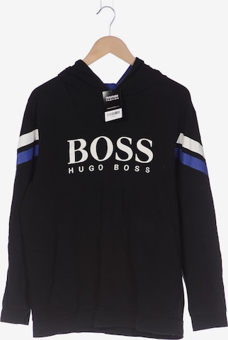 BOSS Black Sweatshirt & Zip-Up Hoodie in XL in Black: front