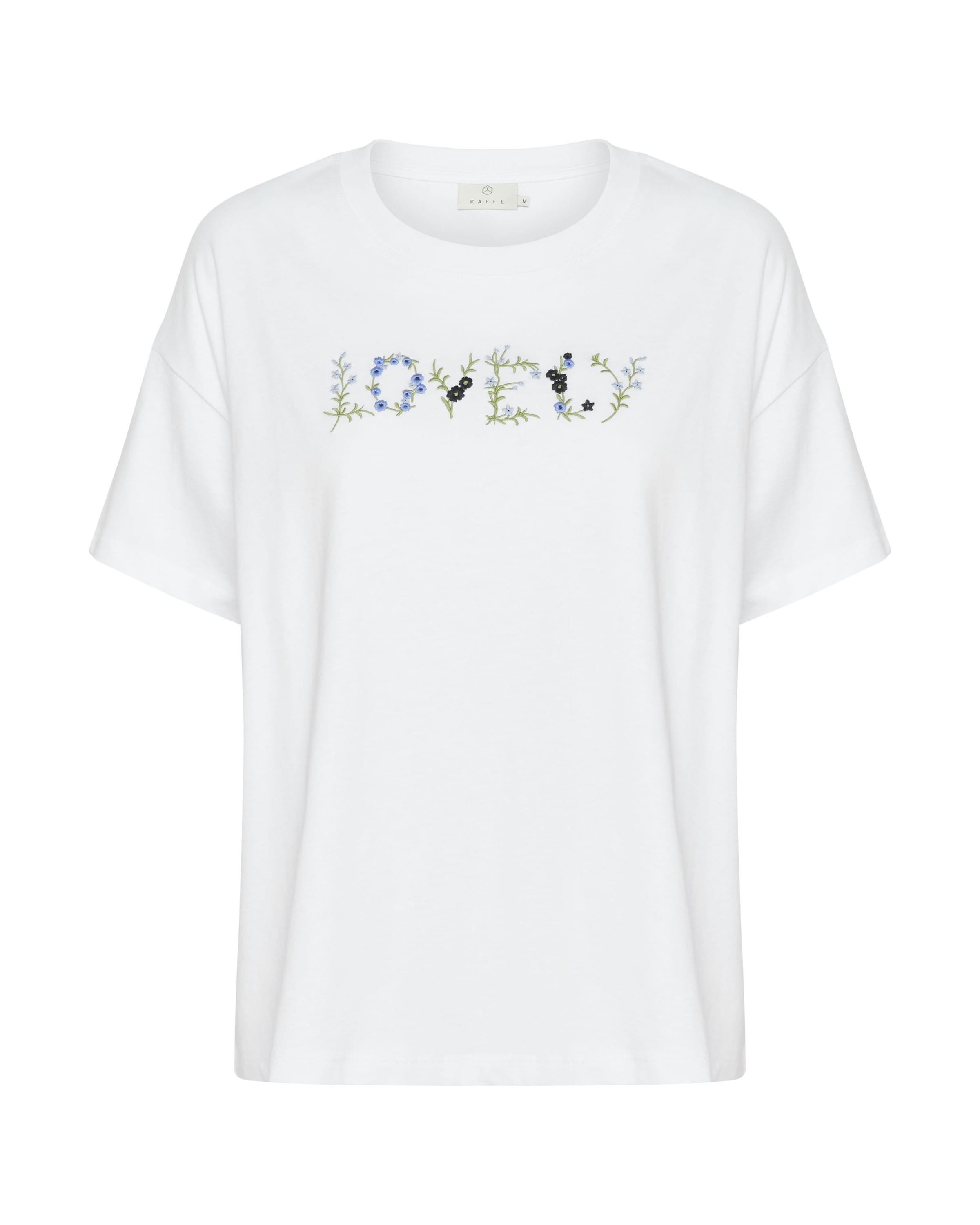 Kaffe - Camisa 'Firia' em branco: frente