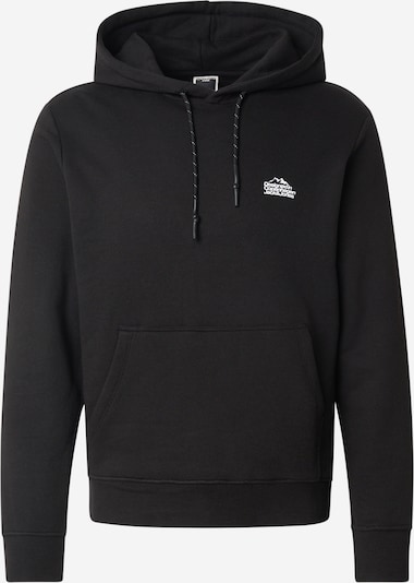 JACK & JONES Sweater majica 'JCOFLARE' u crna / bijela, Pregled proizvoda
