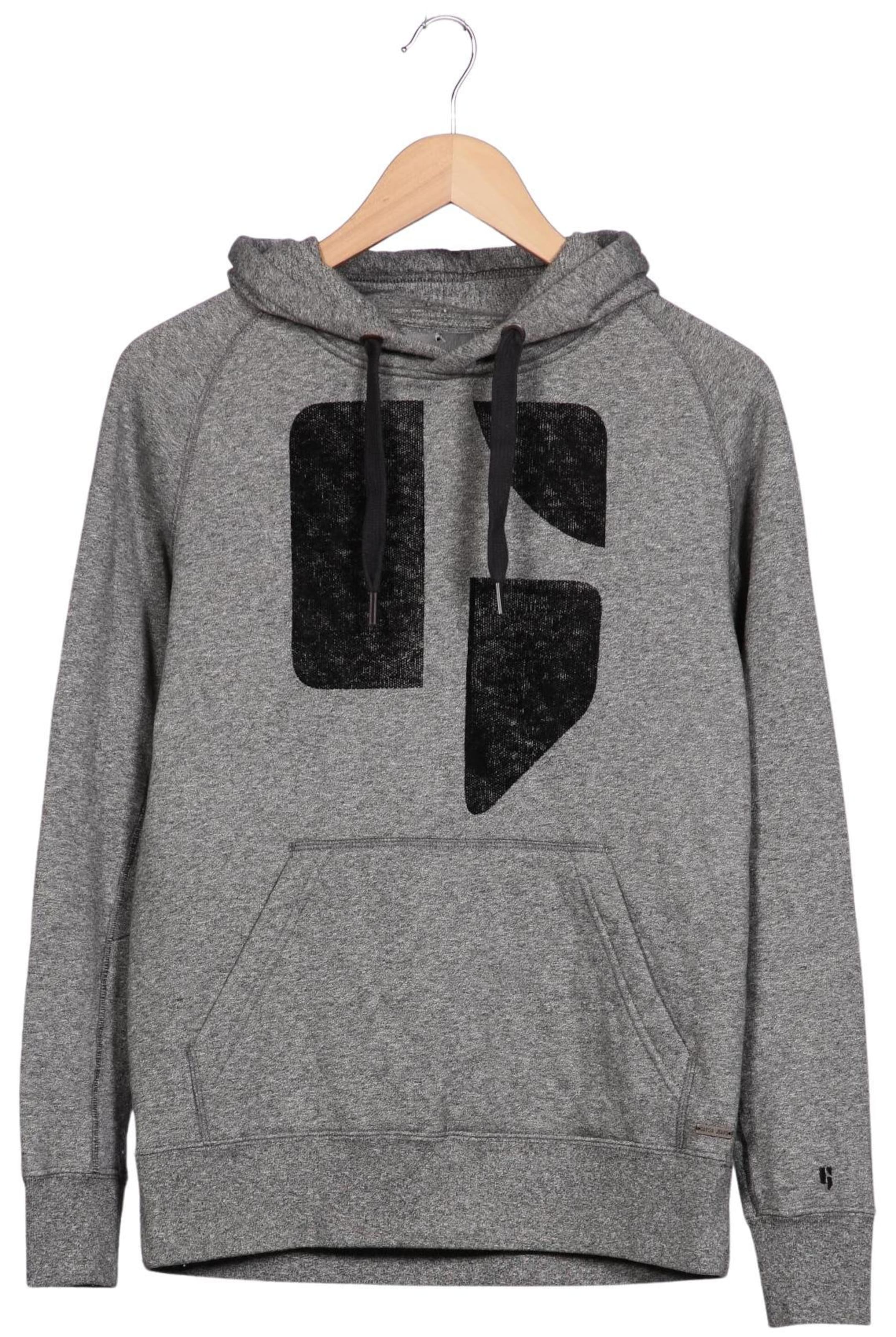 GARCIA Sweatshirt & Zip-Up Hoodie in S in Grey: front