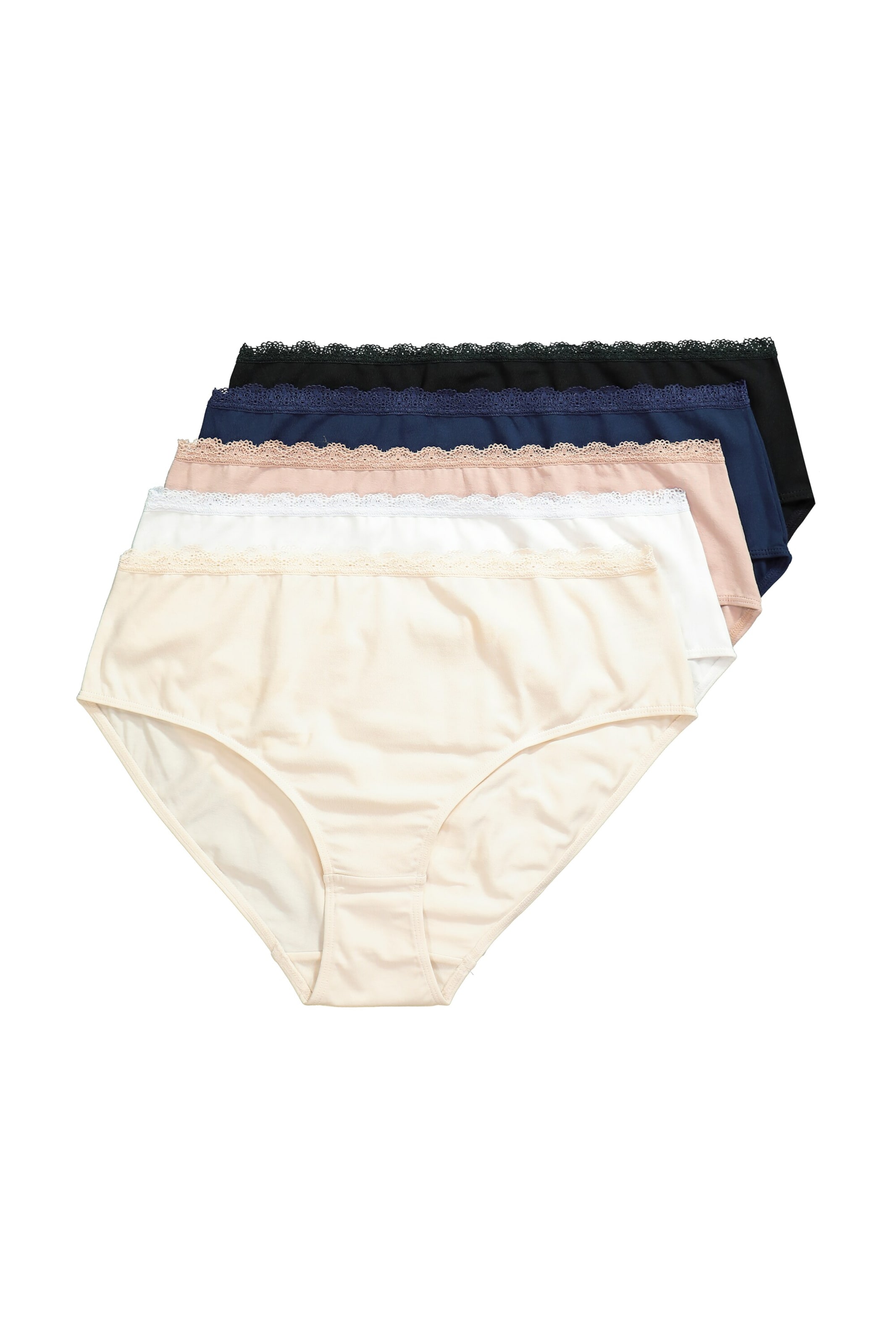 Ulla Popken Slip in Blauw: voorkant