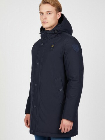 Blauer Winterjacke 'Chester' in Blau: Vorderseite