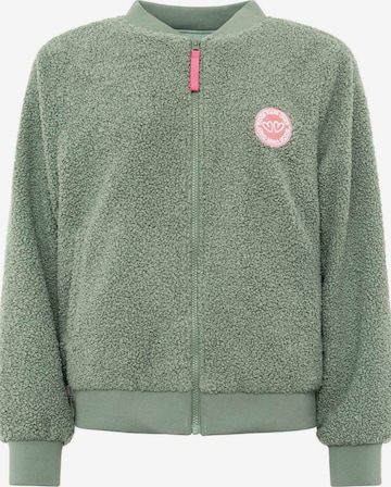 Veste de sport Zwillingsherz en vert : devant