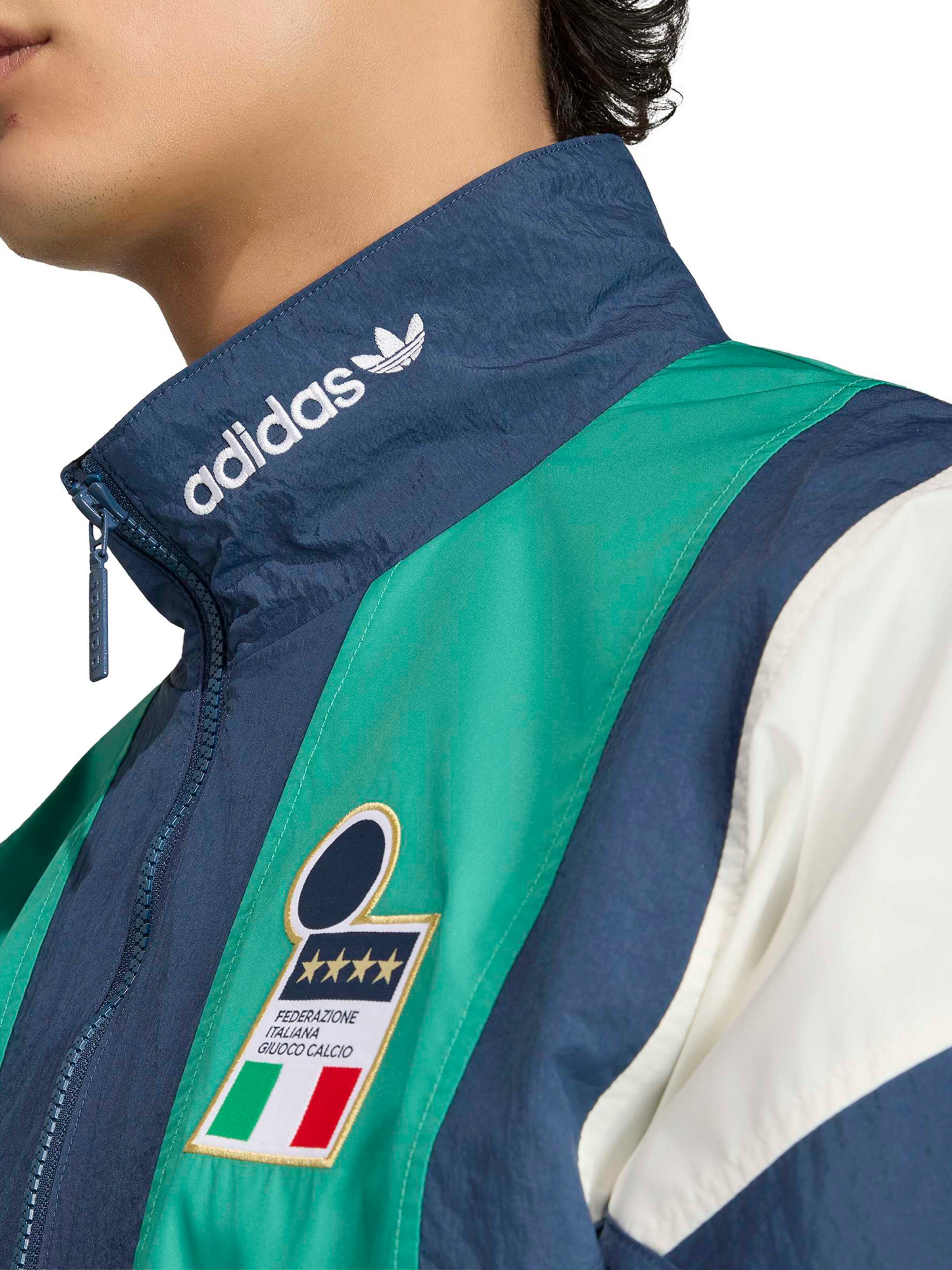 ADIDAS PERFORMANCE Sportovní bunda 'FIGC EQT' – modrá