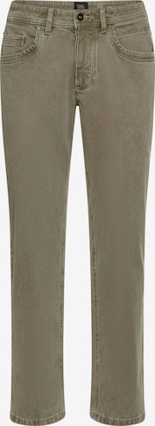 CAMEL ACTIVE Stoffhose im Relaxed Fit in Grün: Vorderseite