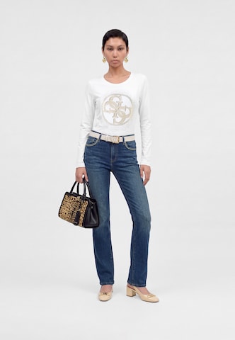 Tricou de la GUESS pe alb