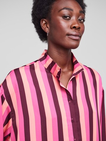 YAS Bluse 'Niala' in Pink
