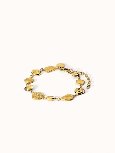 PURELEI Armband 'Ocean Whisper' in gold, Produktansicht